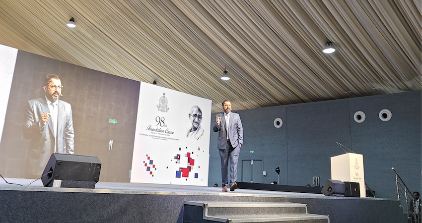 Anirudh Suri at LBSNAA